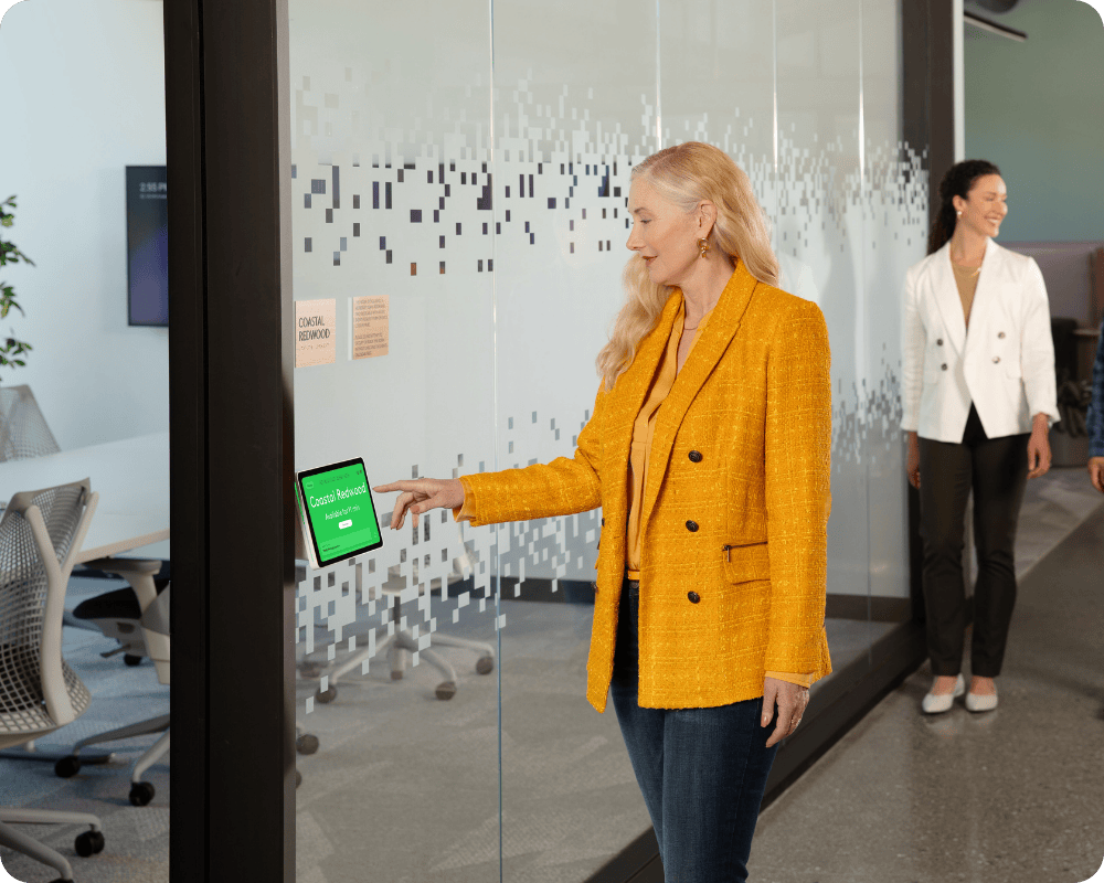 Women Using Booking Panel